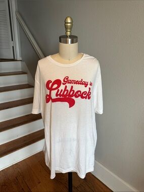 Game Day In Lubbock Retro Texas Tech Soft Tshirt